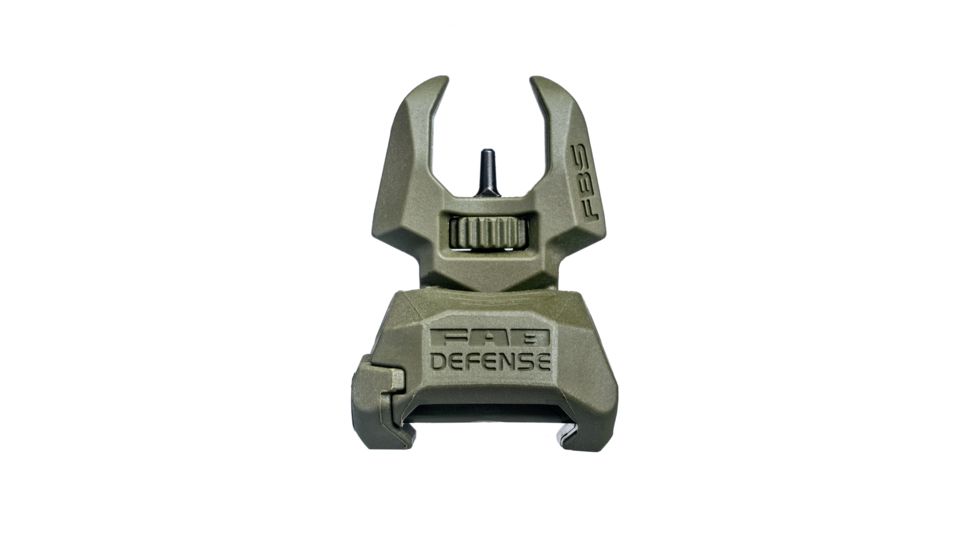 FAB Defense Top Mounted Deployable Front Sight, OD Green, FX-FBSG