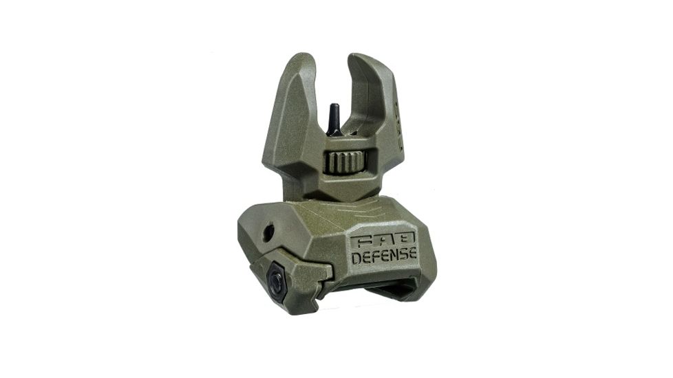 FAB Defense Top Mounted Deployable Front Sight, OD Green, FX-FBSG