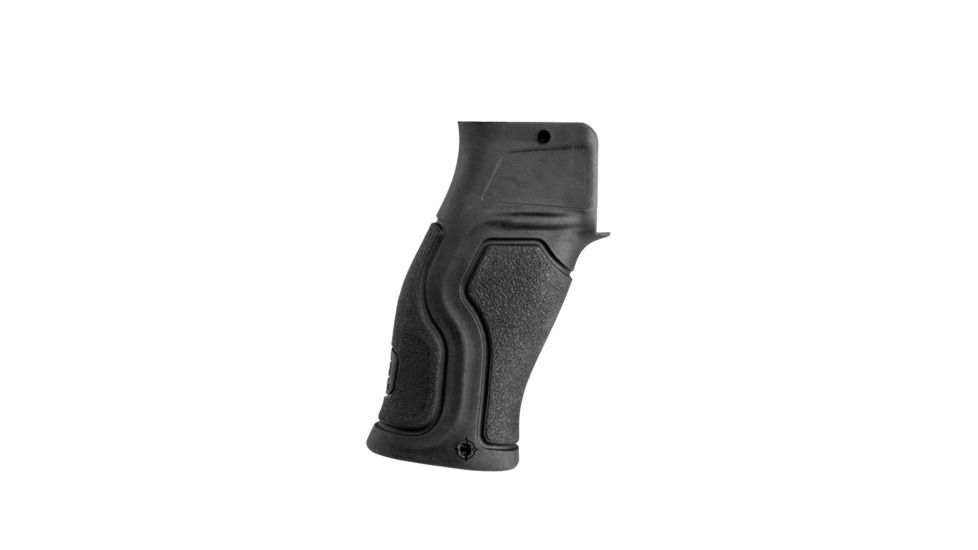 FAB Defense Gradus Flat Beavertail Rubberized Ergonomic AR Pistol Grip, Black, NSN N, FX-GRADUSFBVB