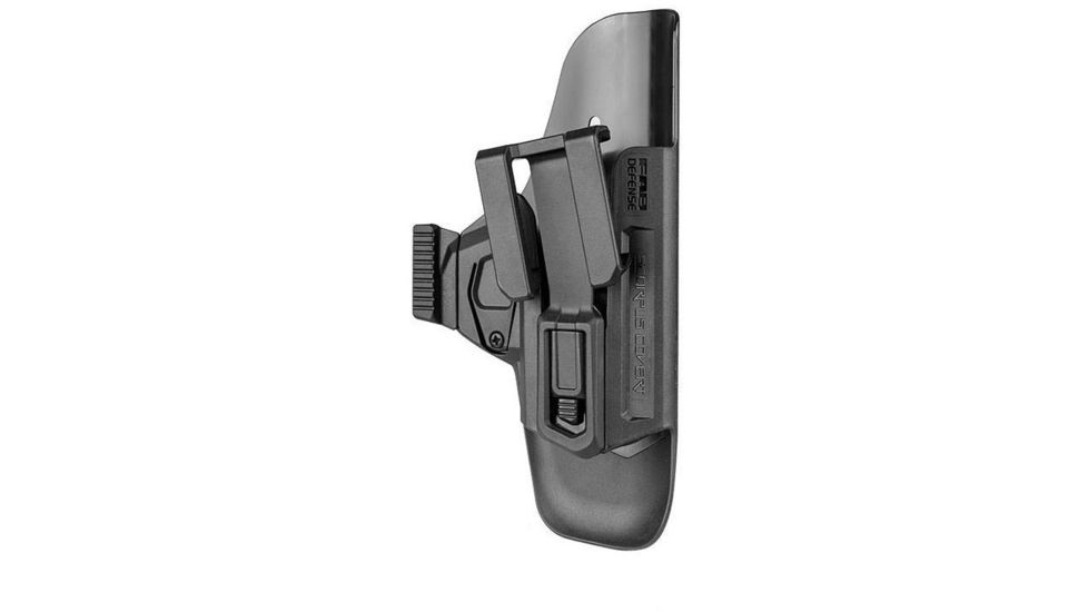 FAB Defense Scorpus Covert IWB Holster, Ruger SR40/G17/G19/G22/G23/G31/G32/G26/G27/G33/G45/CZ P-10 C/H&amp;K VP9, Right Hand, Matte, Black, SC-CG9B