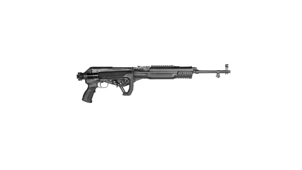 FAB Defense M4 SKS SB Complete Chassis System, w/ Shock Absorbing M4 Tube &amp; Buttstock, Black FX-M4SKSSBB