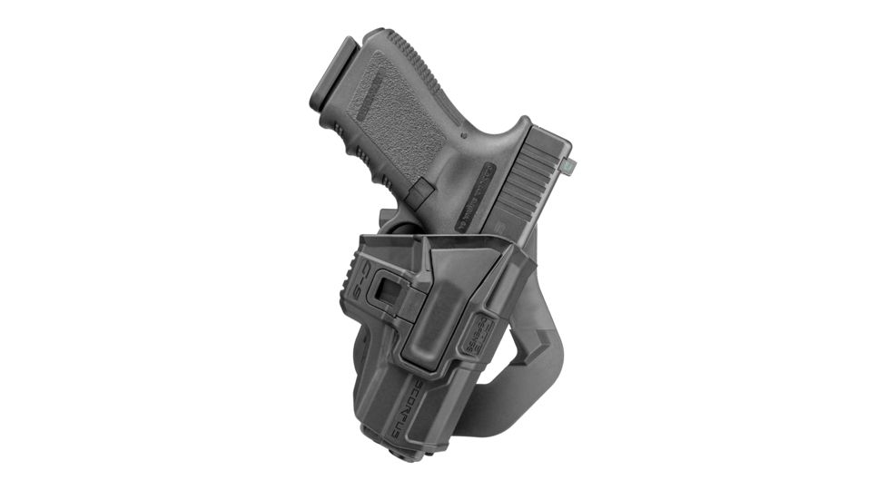 Scorpus Model M24 Holster for Jericho 941F W/Level 2 Retention, Paddle, Right Hand, Black SC-24P941RB