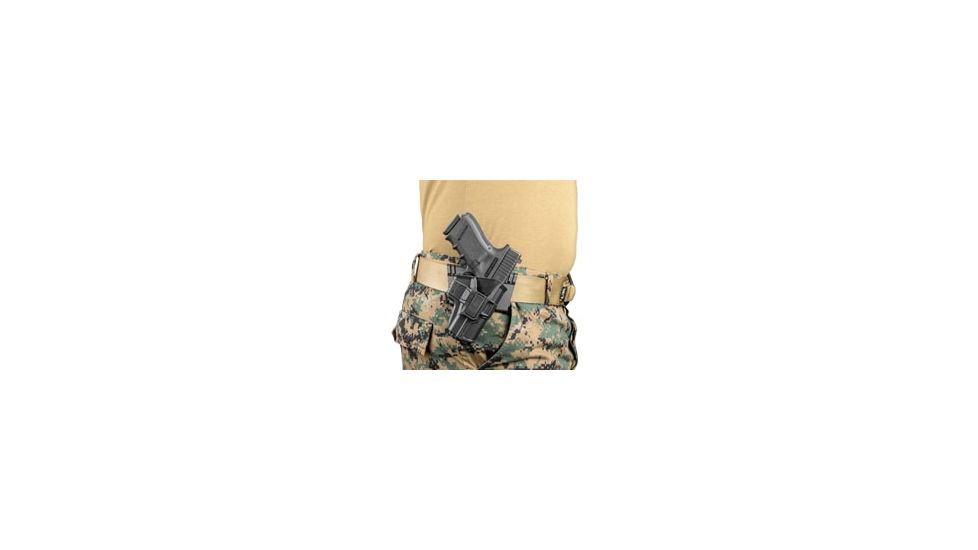 Scorpus Model M24 Holster for SIG P226 W/Level 2 Retention, Paddle, Right Hand, Black, SC-24P226RB
