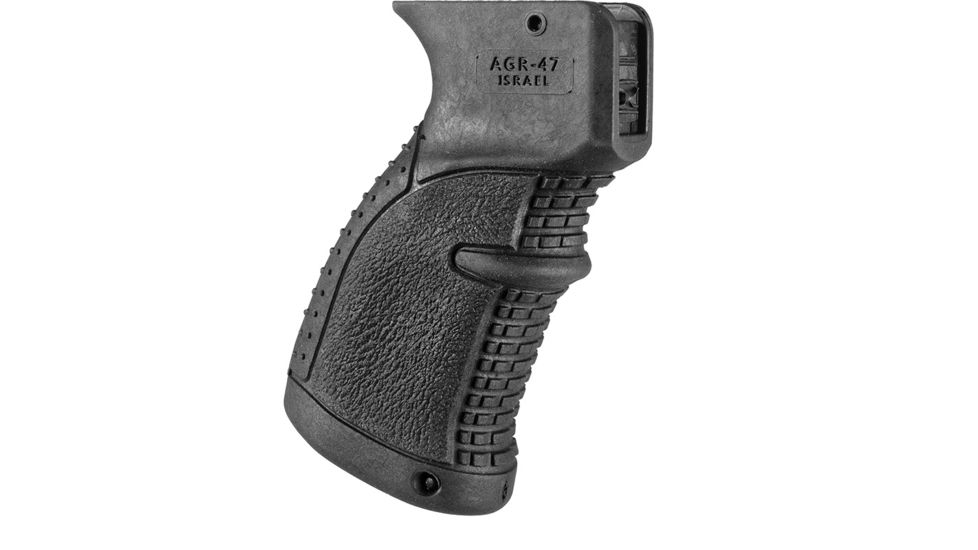 FAB Defense Rubberized Ergonomic Pistol Grip for AK-47, Black, FX-AGR47B
