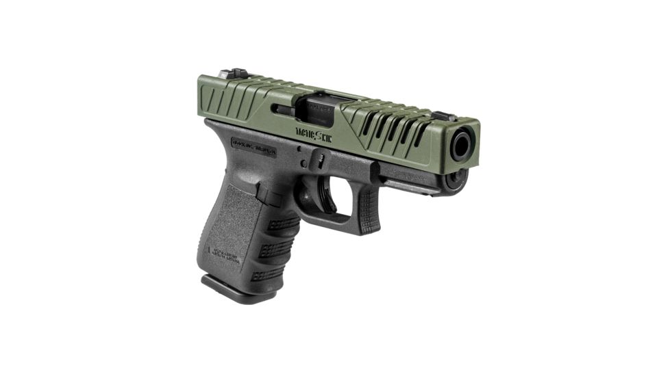 FAB Defense Tactic Skin Slide Cover For Glock 17, OD Green, FX-TACS17G