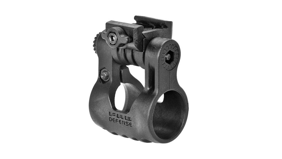 FAB Defense Tactical 1in. Flashlight Side Mount With Ten Variable Angles FX-PLRB