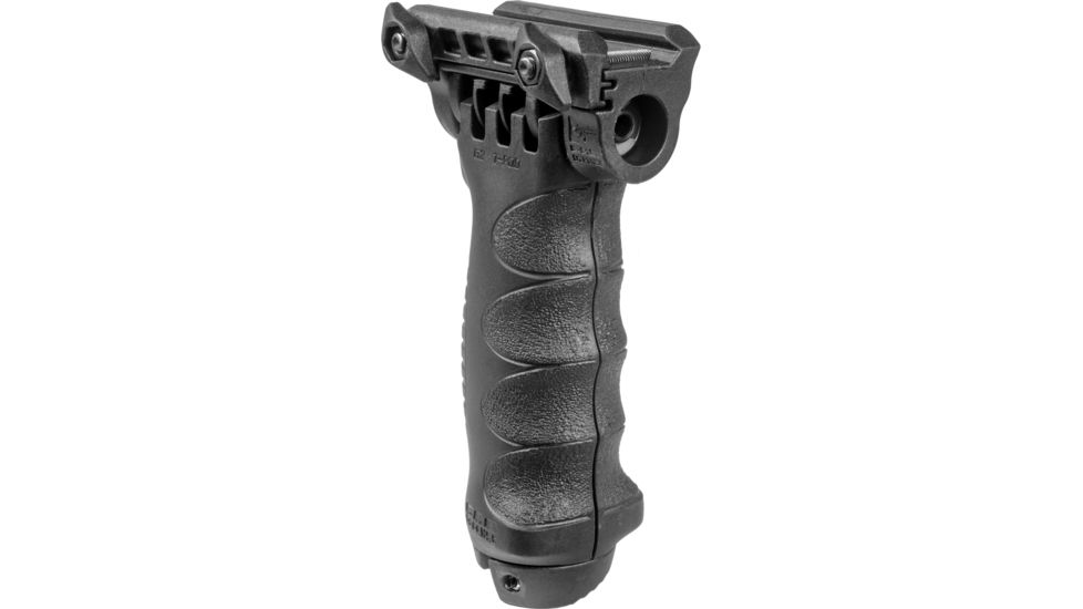 FAB Defense Gen-II Vertical Foregrip w/ Integrated Adjustable QR Bipod, Black, FX-TPODG2QR