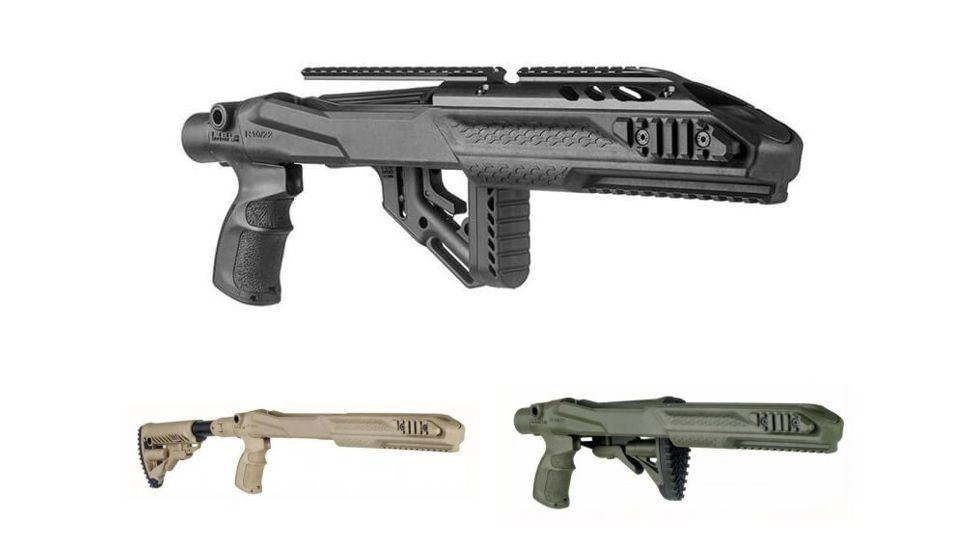 FAB Defense UAS-PRO Ruger 10/22 UAS Precision Stock Conversion Kit, Black, Flat Dark Earth, OD Green