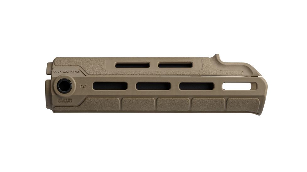 FAB Defense Vanguard AR MLOK Compatible Handguard, FDE, fx-vanart