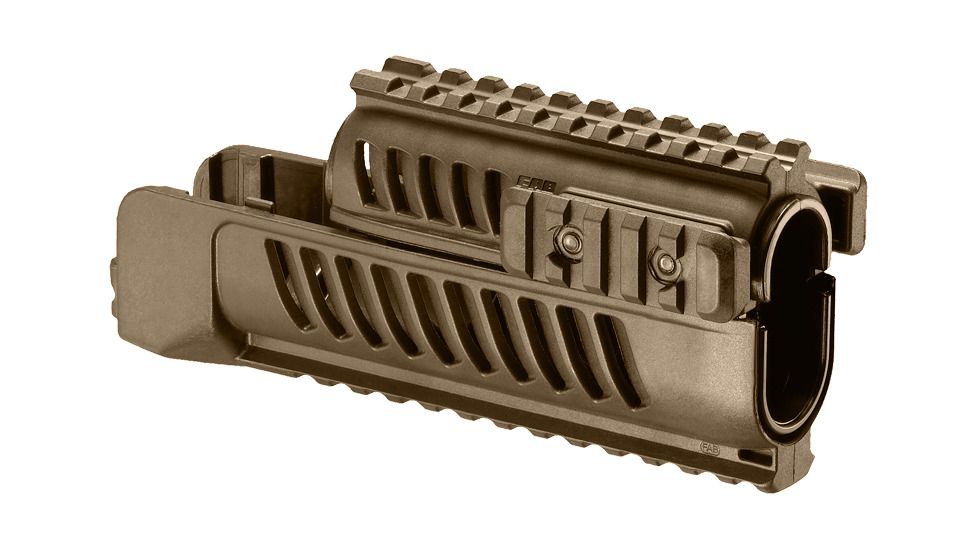 FAB Defense VZ-58 Set Of Lower And Upper Handguards, Tan, fx-sa58t