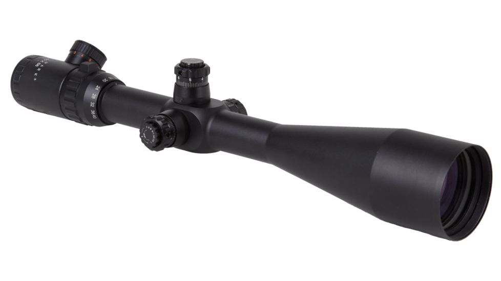 Factory Demo F Sightmark Triple Duty 10-40x56mm Rifle Scope, Matte Black, Duplex Reticle - SM13018DX