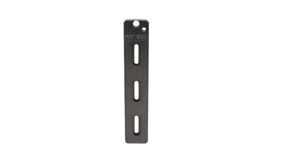 FatBoy Tripods Universal Arca Rail 8in, Gunmetal Gray, Gunmetal Gray, FBTUniArca8
