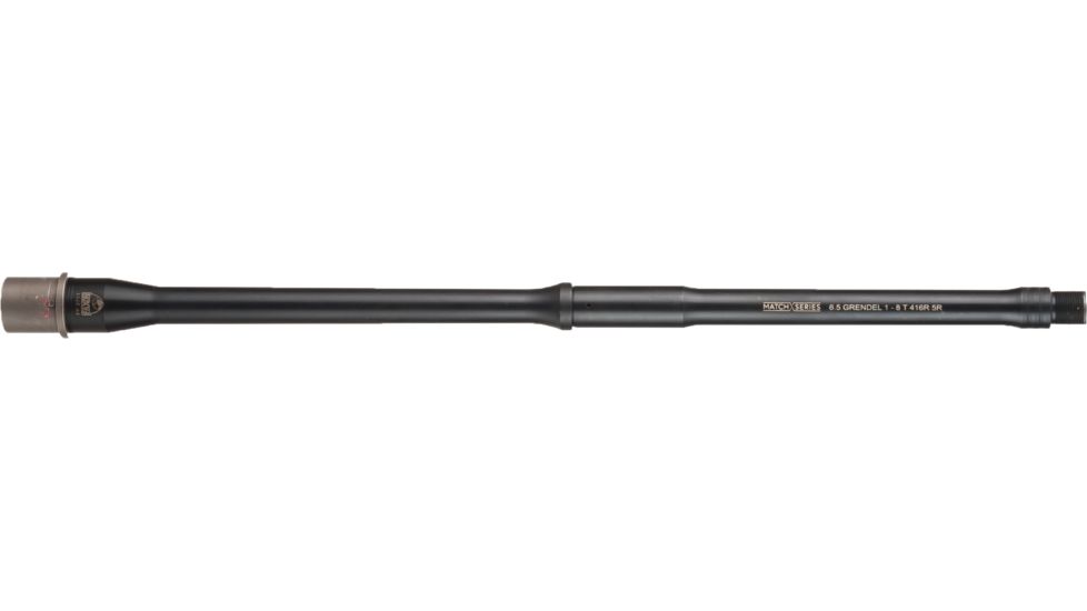 Faxon Firearms 18in, BIG GUNNER, 6.5 Grendel, Mid-Length, 416-R, QPQ Barrel, Black Nitride, 15BG8M18NGQ-5R