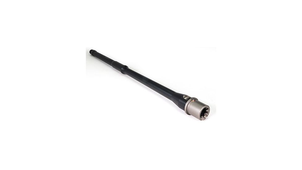 Faxon Firearms 18in, Heavy Fluted, 6.5 Grendel, Mid-Length, 416-R Stainless Steel QPQ Barrel, Black Nitride, 15BG8M18FHQ-5R