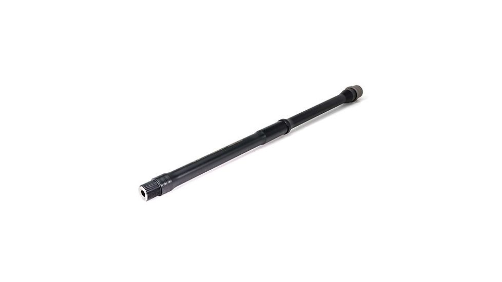 Faxon Firearms 18in, Heavy Fluted, 6.5 Grendel, Mid-Length, 416-R Stainless Steel QPQ Barrel, Black Nitride, 15BG8-5R-NP3