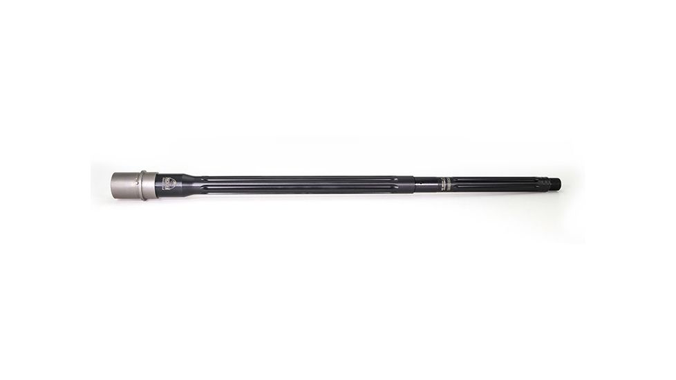 Faxon Firearms 20in, Heavy Fluted, 6.5 Creedmoor, Rifle-Length, 416-R Stainless Steel QPQ Barrel, Black Nitride, 10BC8R20FHQ-5R