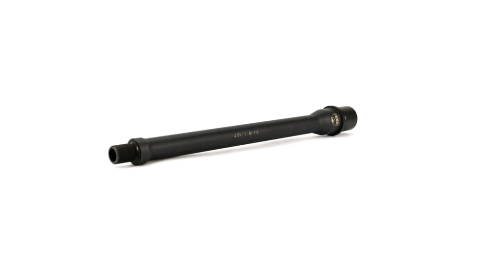Faxon Firearms 9mm, Light Tapered, 9mm, No Gas Port, 4150 QPQ Nitride, Black Nitride, 10.5, 15A910N10NLQ