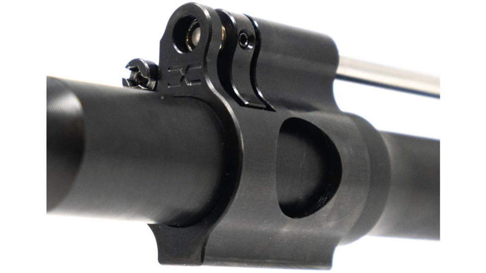 Faxon Firearms Adjustable 3 Screw Low Profile Gas Block, .625 inch, Black, GBA-LP-625-3