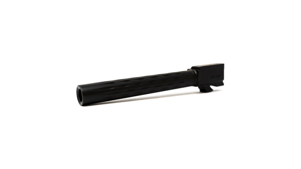 Faxon Firearms Gen 5 Match Pistol Barrel w/ Patented Flame Fluting, Glock, Glock 34, 9mm, 1-10 Twist, Non Threaded, Black, GB910N345LGQ-N