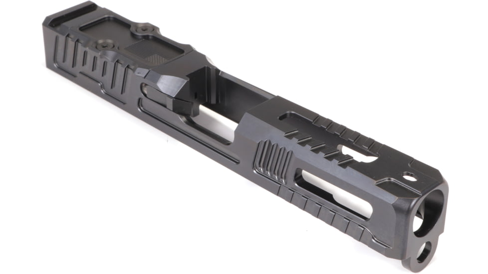 Faxon Firearms Hellfire Glock 19 Compact 9mm Pistol Slide, Gen 3, RMR Cut, Black, G19BCHFRMR-01