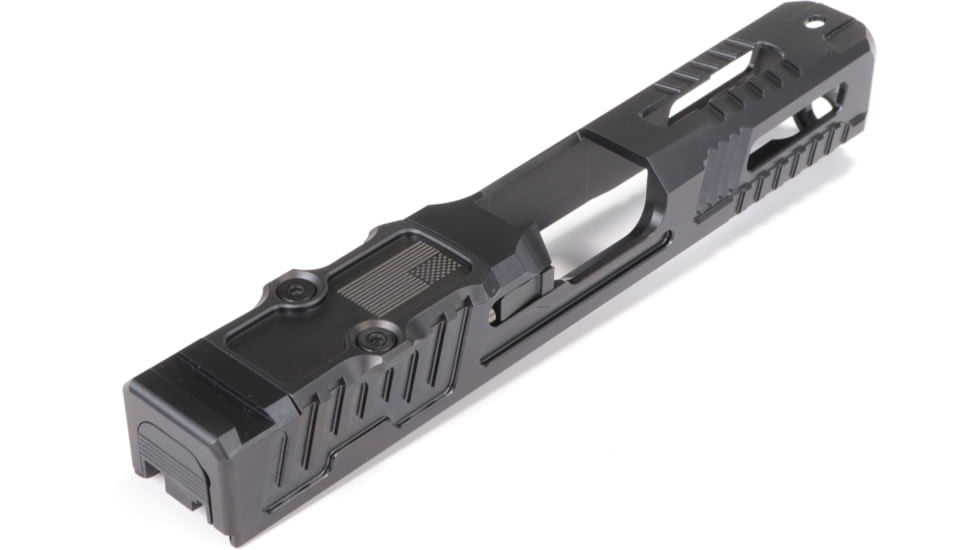 Faxon Firearms Hellfire Glock 19 Compact 9mm Pistol Slide, Gen 3, RMR Cut, Black, G19BCHFRMR-01