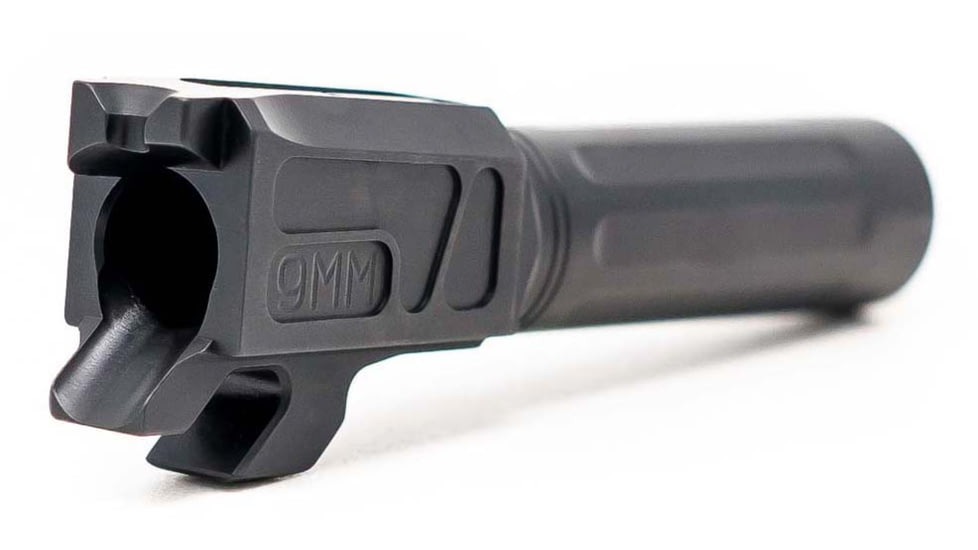 Faxon Firearms Match Series M&amp;P Shield Barrel, 9mm Caliber, 416-R, Nitride, Non-Threaded, Black, M&amp;PB910NSSOQ-N