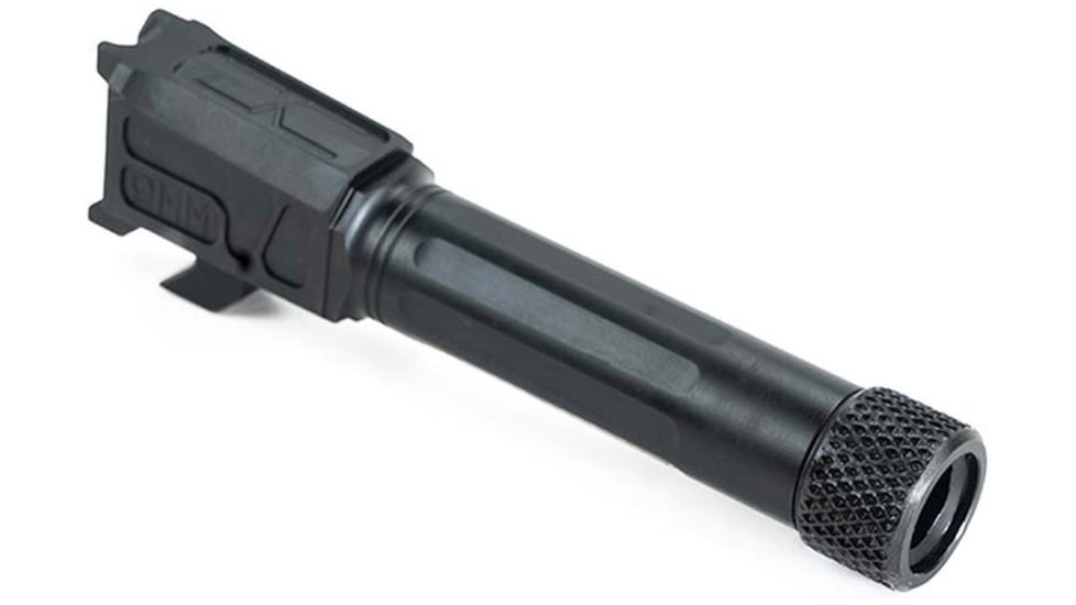 Faxon Firearms Match Series M&amp;P Shield Barrel, 9mm Caliber, 416-R, Nitride, Threaded, Black, M&amp;PB910NSSOQ-T