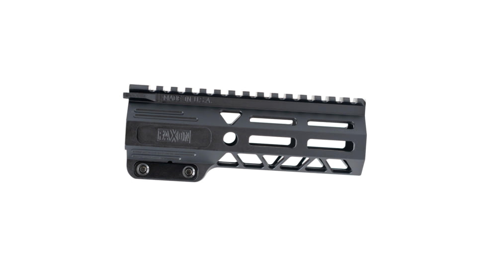 Faxon Firearms Streamline AR10 G3 Aluminum M-LOK Handguard, 6.5in, Black, FFHGMLOK65G310