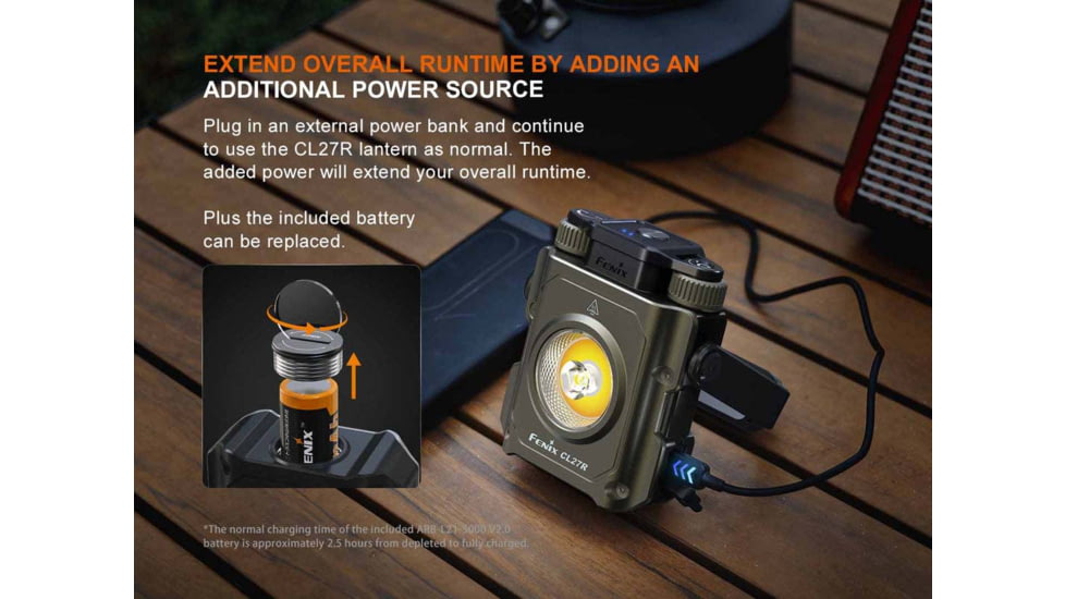 Fenix 1600 Lumen Rechargeable Lantern, 1408716