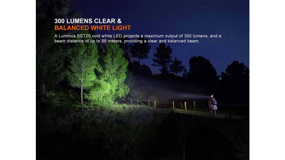 Fenix 300 Lumen AA Battery Headlamp, 1408715
