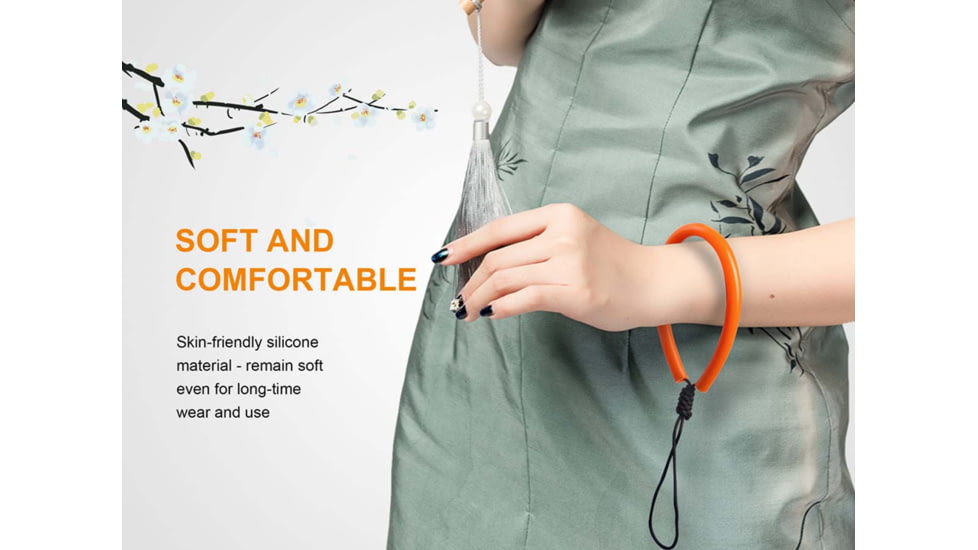 Fenix Adjustable Flashlight Lanyard, Orange, ALL-01