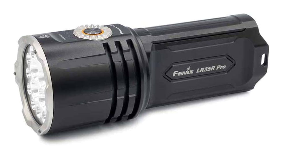 Fenix LR35R PRO Rechargeable 10000 Lumens Luminus SFT/SST Flashlight, Black, FX-LR35R-PRO