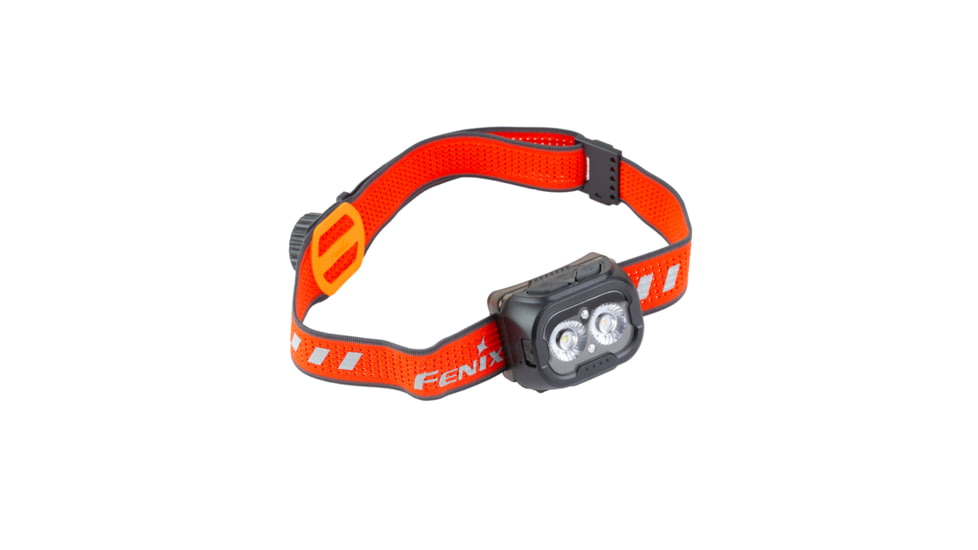 Fenix HL18R-T V2, Headlamp, White/Red LED, 800 Lumens, Matte Finish, Black/Red, Includes Headband and USB Type-C Charging Cable