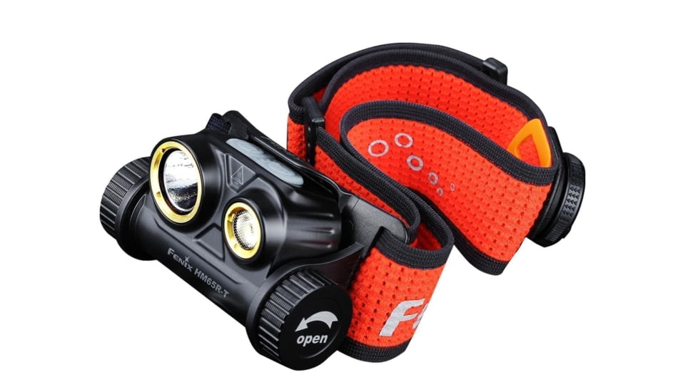 Fenix HM 65R-T Rechargeable Headlamp, HM65RTBK