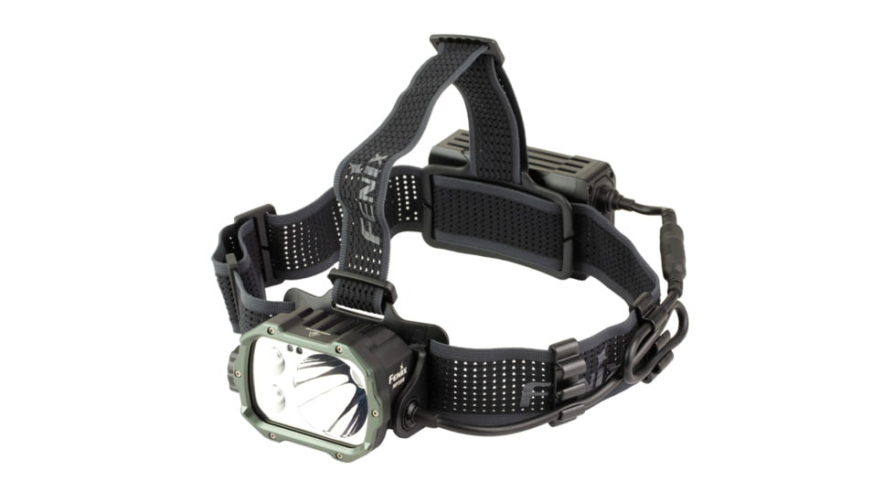 Fenix HP35R Professional, Headlamp, White LED, 4,000 Lumens, Matte Finish, Black, Includes Headband and Rechargeable 10,000mAh Battery Pack