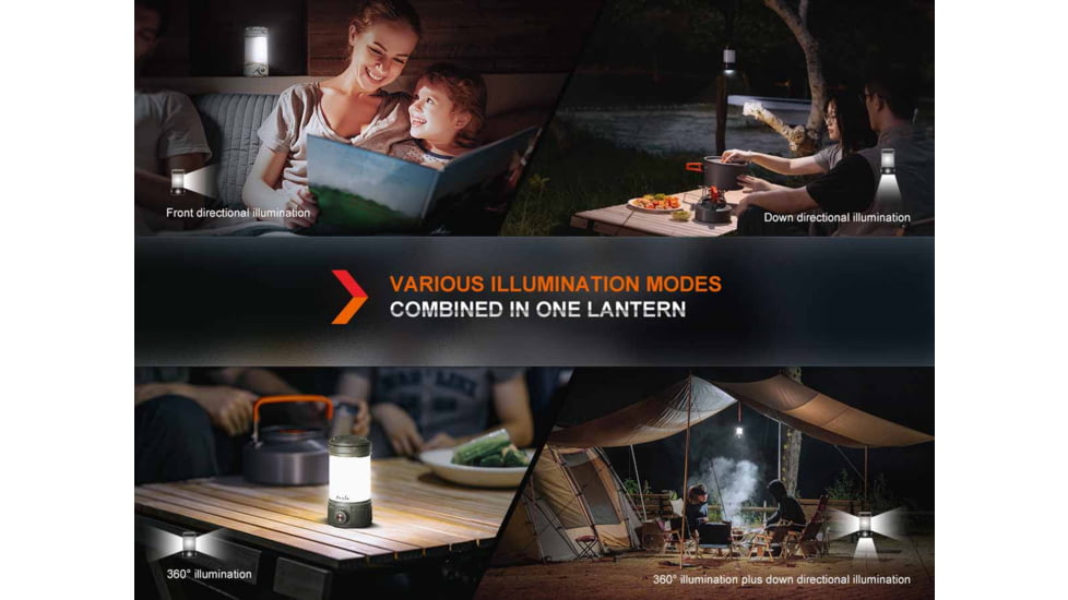 Fenix Lighting CL26R PRO Lithium Ion 650 Lumens Lanterns