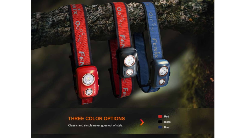 Fenix Lighting HL32R-T Lithium Ion 800 Lumens Luminus SST20 LED Headlamp, Black, HL32RTBK