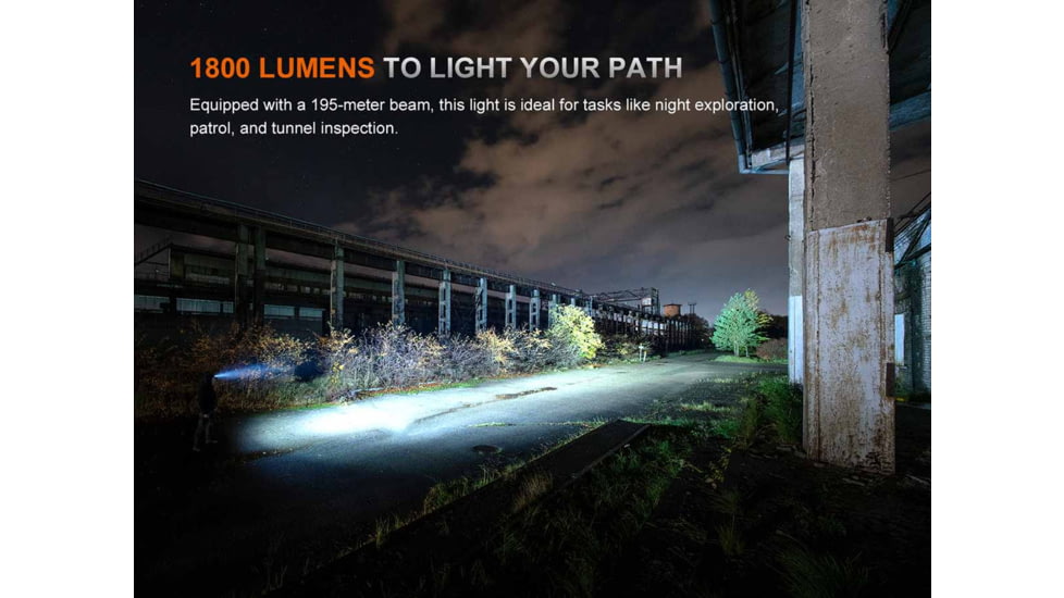 Fenix Lighting HM61R V3 ARB-L18-4000 1800 Lumens LED Headlamp