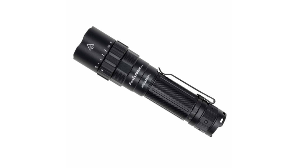 Fenix Lighting PD40R V3.0 Lithium Ion 3000 Lumens Luminus SFT70 LED Flashlight, Black, PD40RV3BK