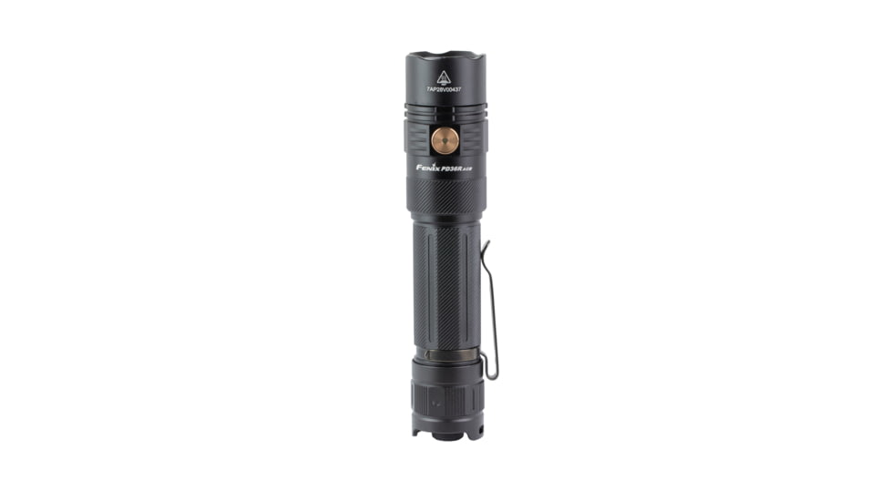 Fenix PD36R ACE, Flashlight, White LED, 3,000 Lumens, Anodized Finish, Black, Includes Rechargeable ARB-L21-5000 Battery and USB Type-C Charging Cable