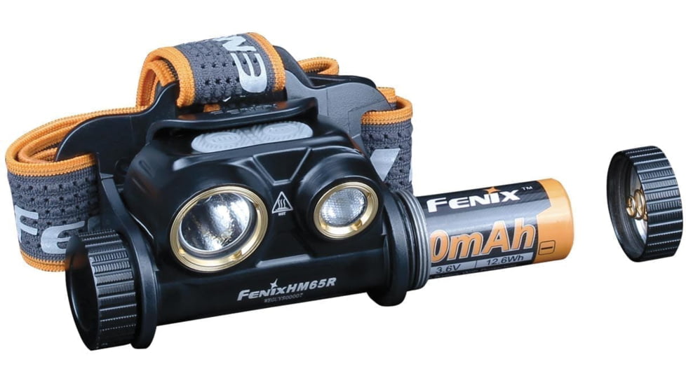 Fenix Rechargeable Headlamp 1.4k Lumens, HM65RL2BK
