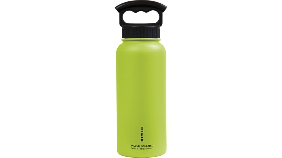 Fifty/Fifty 34oz Vac Insul W/3 Fing Black V34001BK0