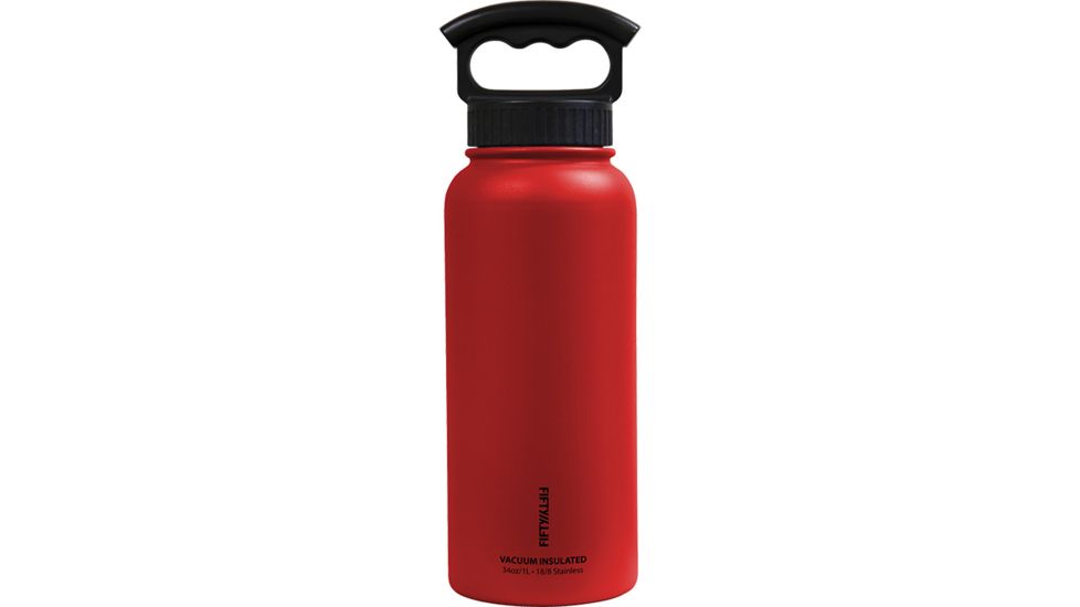 Fifty/Fifty 34oz Vac Insul W/3 Fing Black V34001BK0