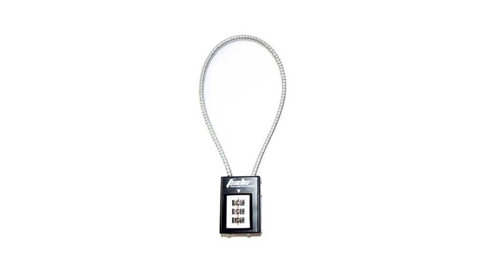 Firearms Safety Devices 14in Combination Cable Gun Lock, Wear resistant cable cover FSAFSDCCL1725RCB