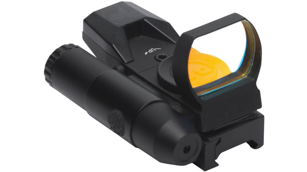 Firefield Impact Duo Reflex Red Dot Sight w/Red Laser, Black, FF26023