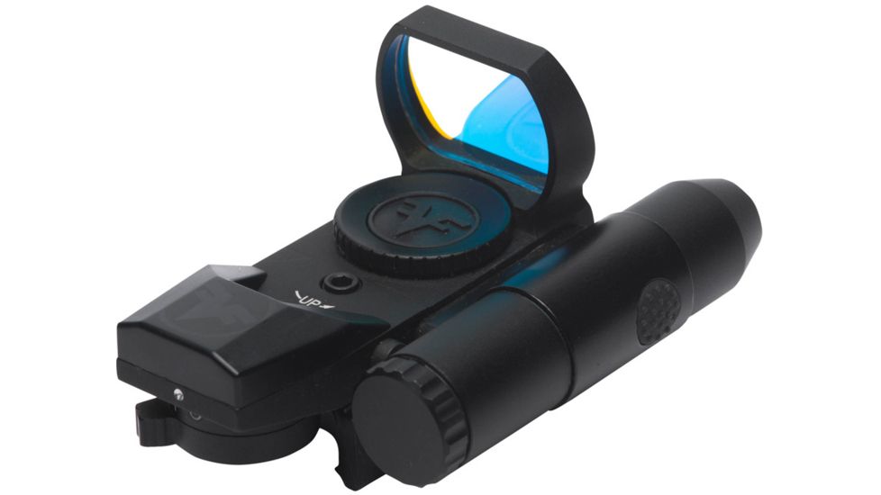 Firefield Impact Duo Reflex Red Dot Sight w/Red Laser, Black, FF26023