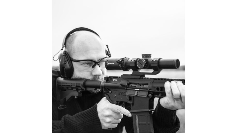 Firefield RapidStrike 1-6x24 SFP Rifle Scope, Black, FF13070K