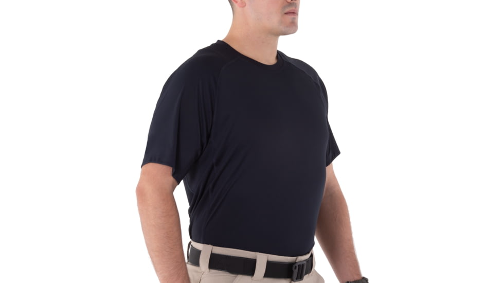 First Tactical Performance Short Sleeve T-Shirt - Mens, Midnight Navy, Large, 112503-729-L