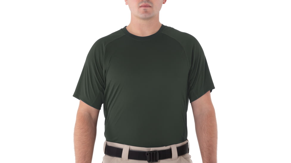 First Tactical Performance Short Sleeve T-Shirt - Mens, OD Green, Small, 112503-830-S