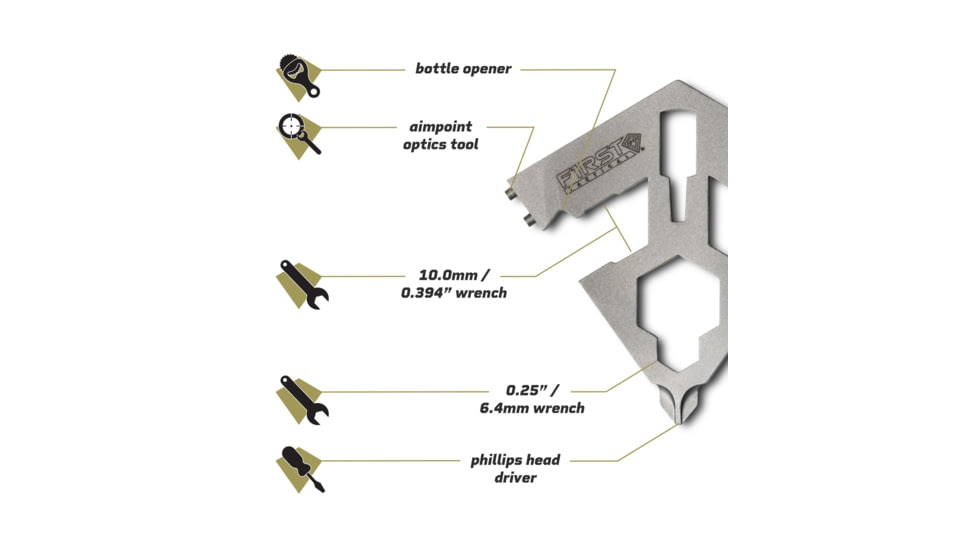 First Tactical Spear Multi Tool, Multi, One Size, 195203-999-1SZ